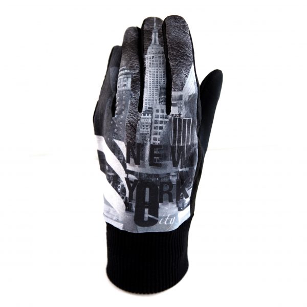 gants tactile cadeau homme imprimé new york