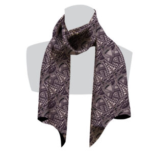 écharpe pour femme violette