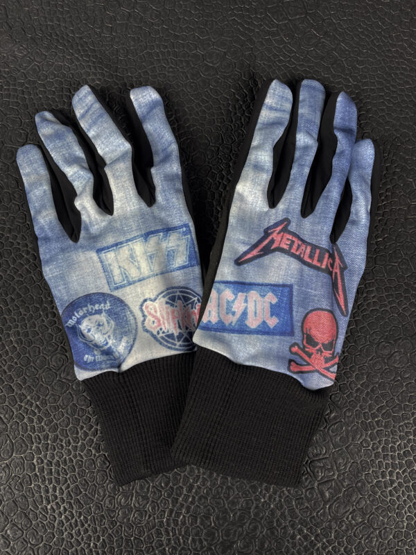 gants pour homme bleu