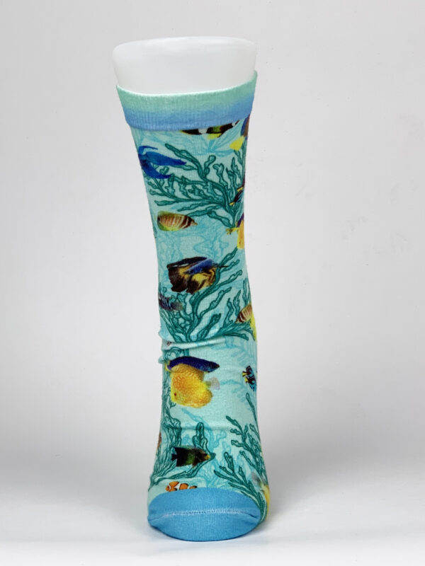 chaussettes pour femme bleu