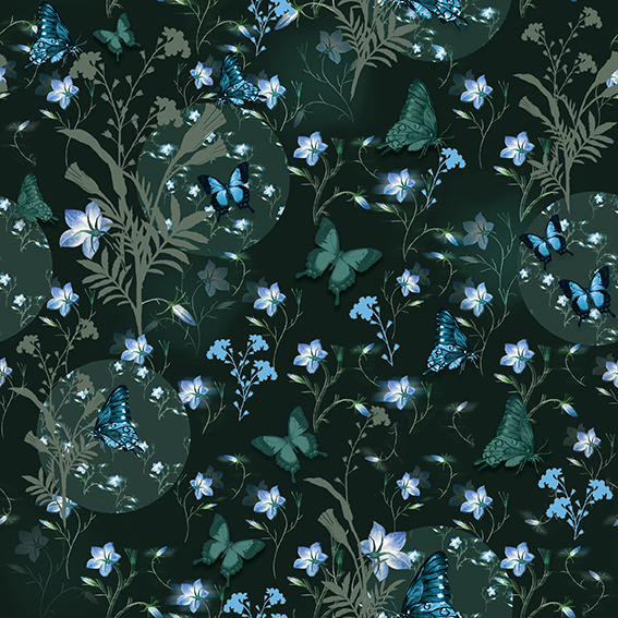 imprimé original motif CLOCHETTE.