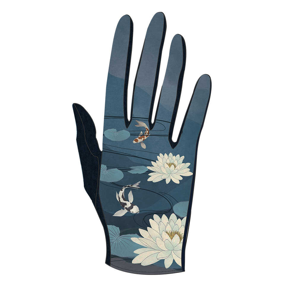 Gants femme en laine INDIGO – Image 2