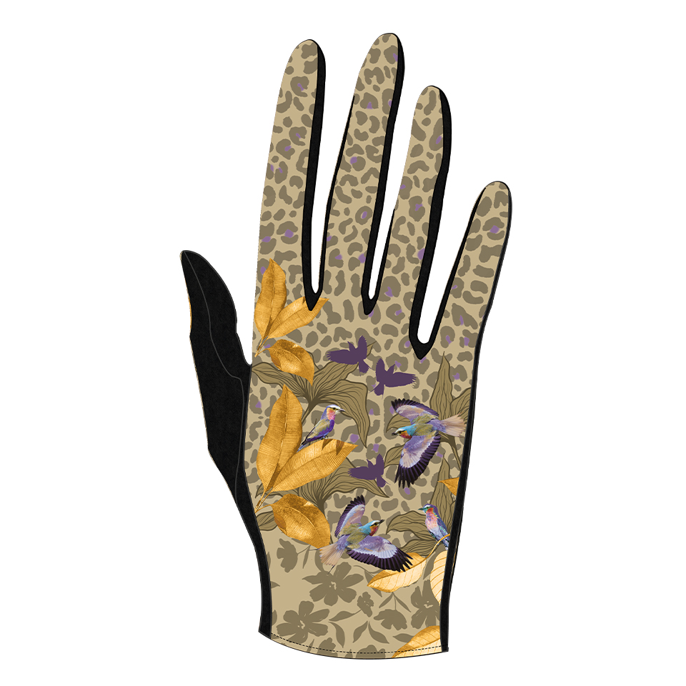 Gants jersey taille unique LAURIER AMBRE – Image 2