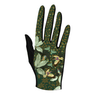 Gants femme en laine LAURIER MENTHE
