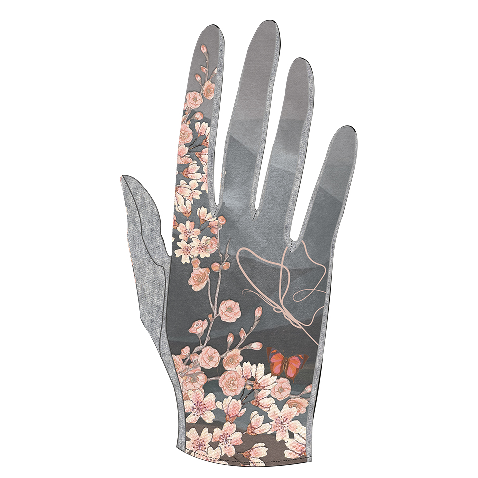 Gants femme en laine LICHEN
