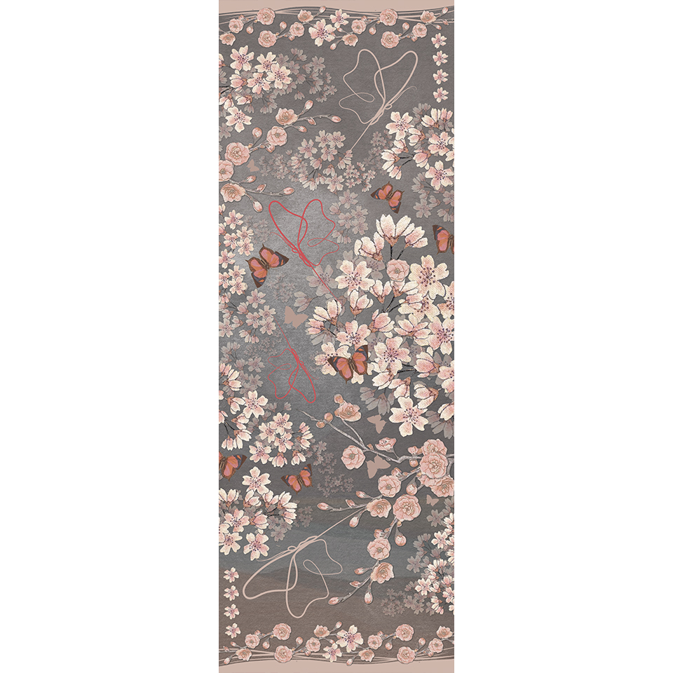 Grande écharpe cachemire LICHEN – Image 2