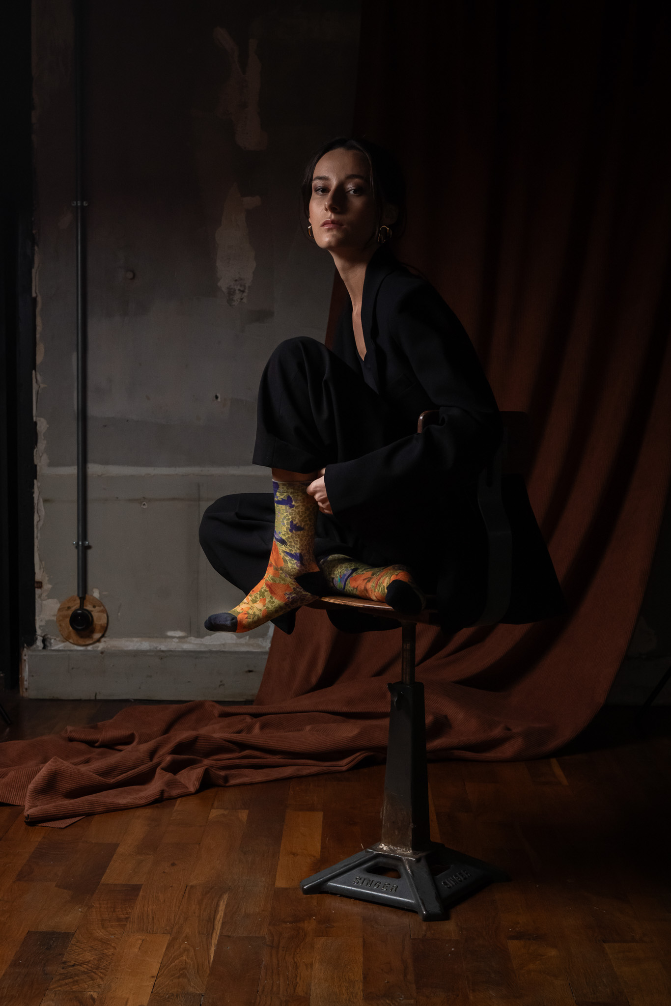 châle en cachemire CANUT, pour femme, de la marque FST