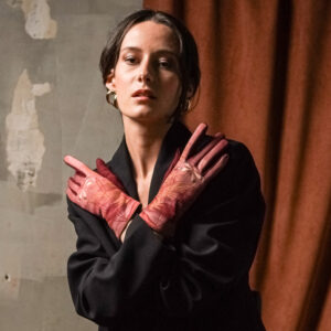 Gants femme en laine GARANCE