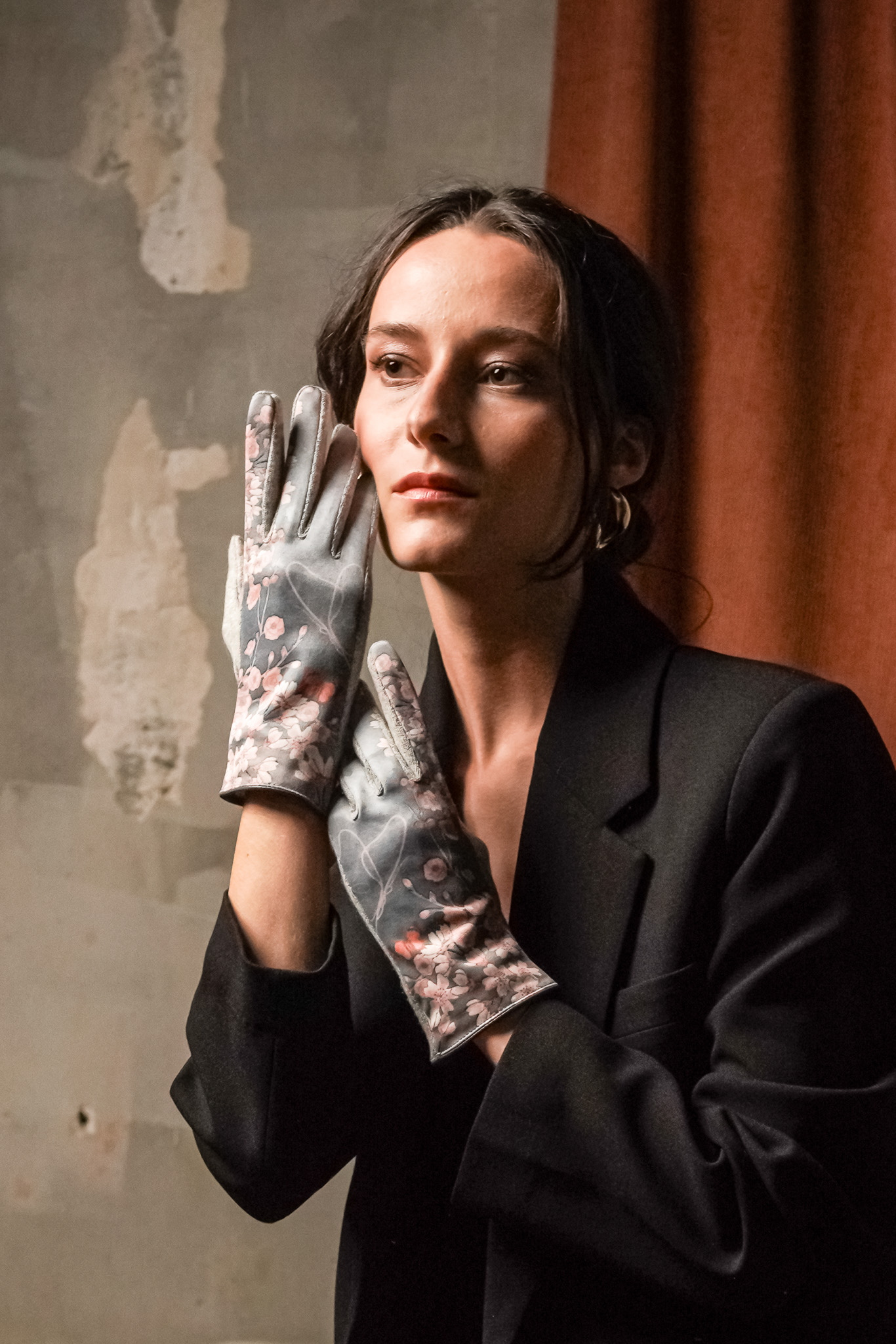 Gants femme en laine LICHEN – Image 3