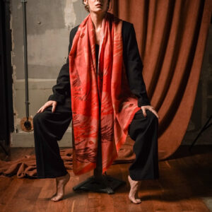 Grande écharpe cachemire GARANCE