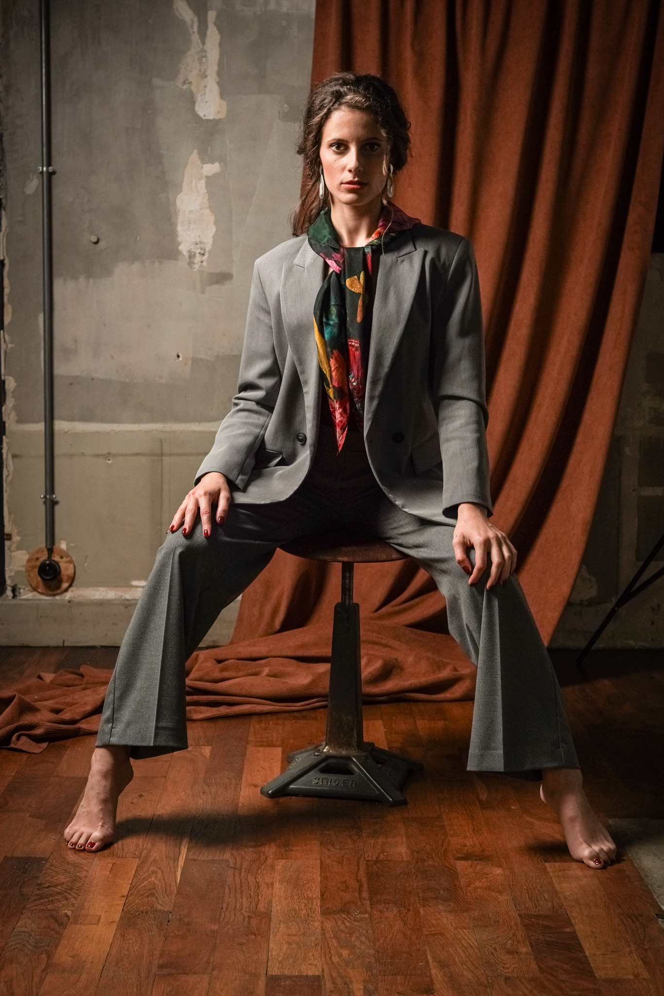 Carré modal 90x90 COSMOS EMERAUDE – Image 2