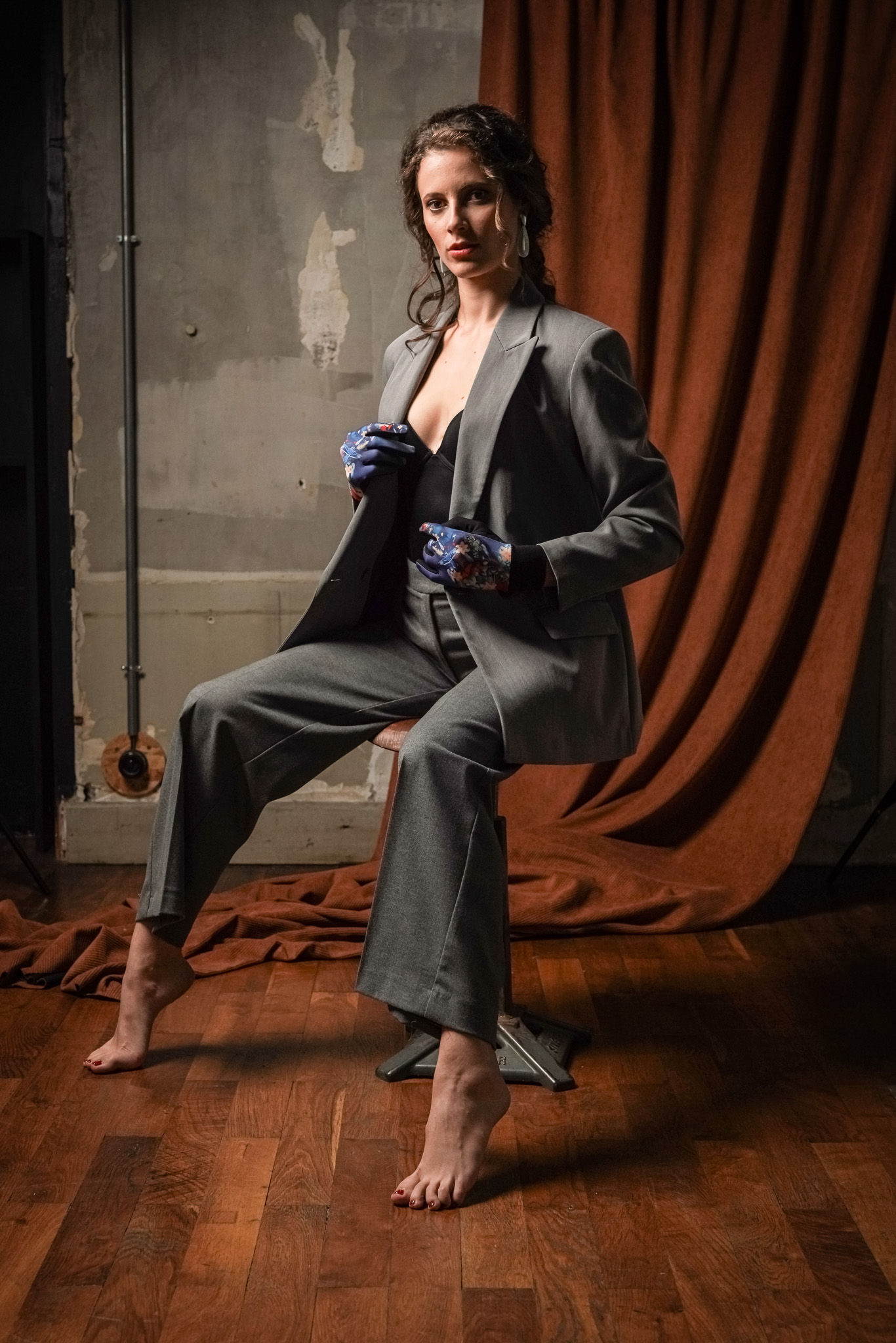 Gants jersey taille unique ELFIDA – Image 3