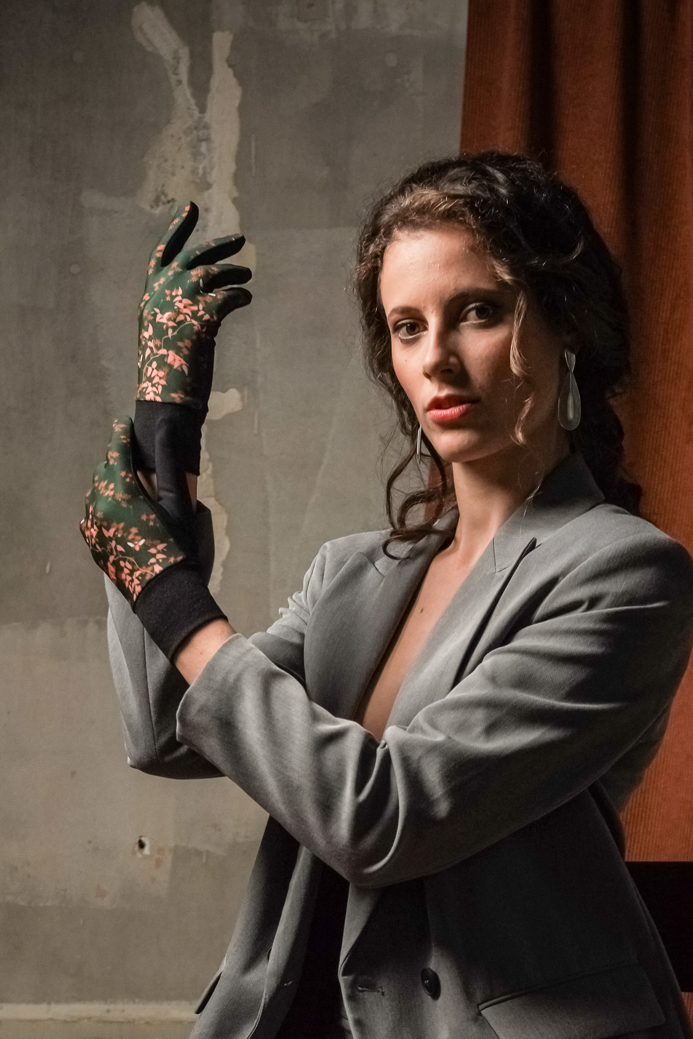 Gants jersey taille unique MAYA – Image 2