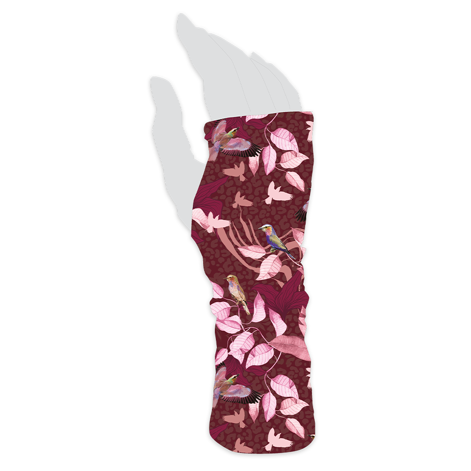 Mitaines réversibles femme LAURIER ROSE